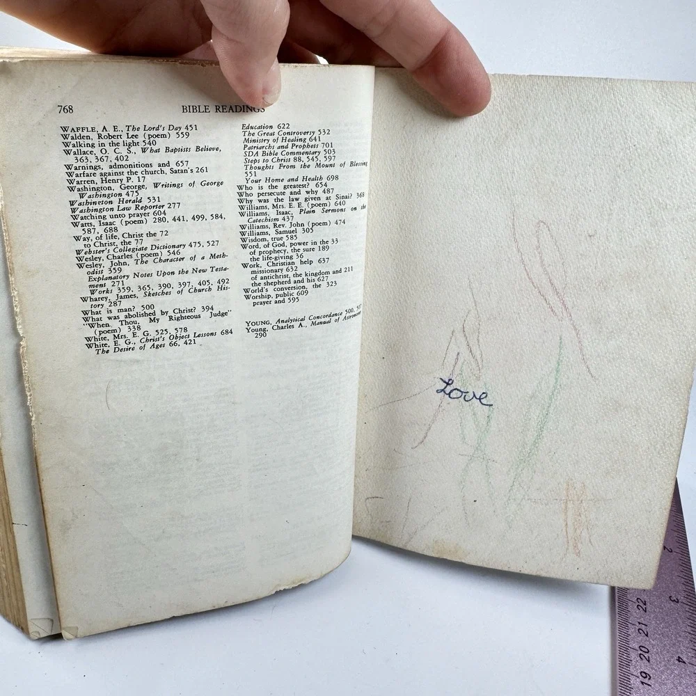 VTG 1958 Bible Readings For The Home Softcover Vital Scripture‎ Study Christian